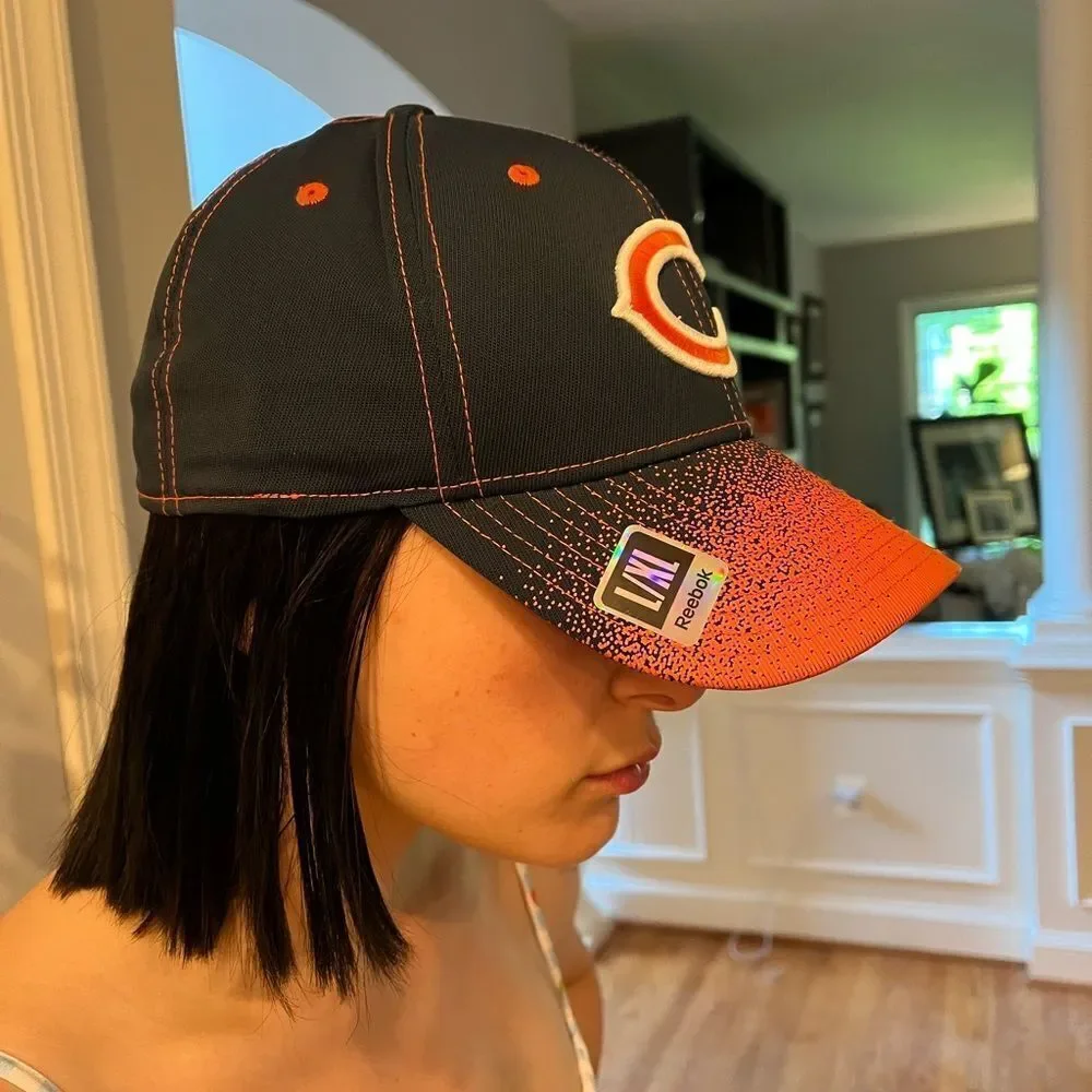 Chicago Bears Reebok NFL Equipment Baseball Hat L/XL NEW